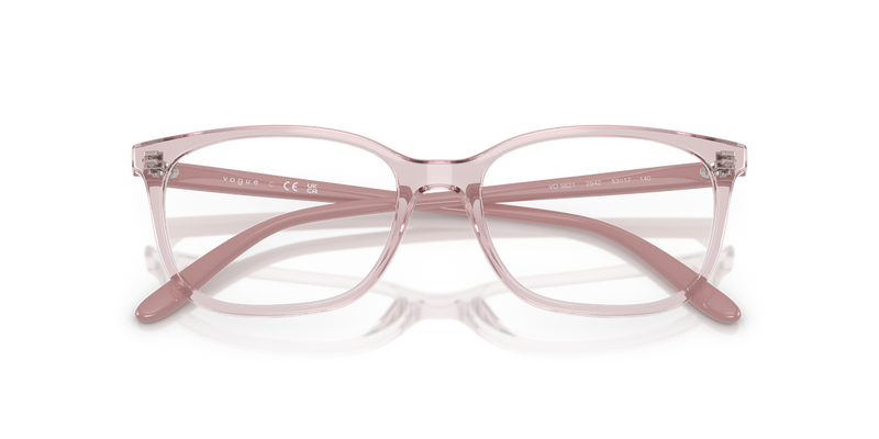 Vogue Eyewear VO5621 in Transparent Pink - Alternate View