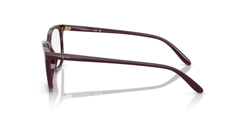 Vogue Eyewear VO5621 in Full Bordeaux - Alternate View
