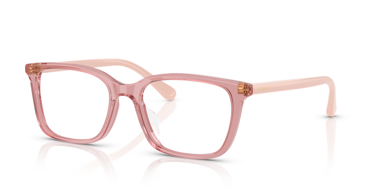 Vogue Eyewear VO5643D in Transparent Pink - Front View