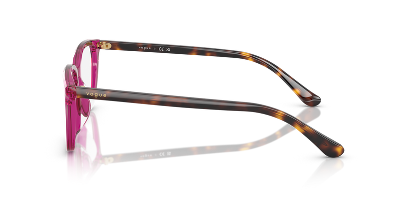 Vogue Eyewear VO5643D in Transparent Violet - Alternate View