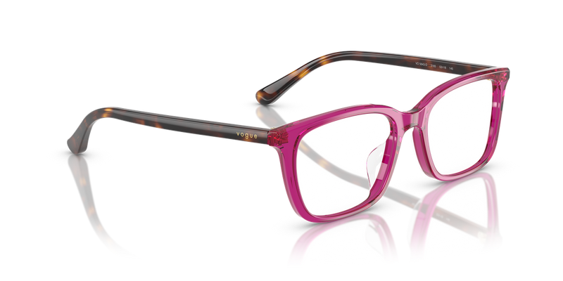 Vogue Eyewear VO5643D in Transparent Violet - Alternate View