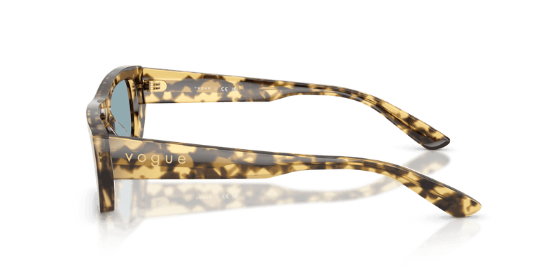 Vogue Eyewear VO5657SU in Brown/Beige Tortoise / Blue (324180) - Front View