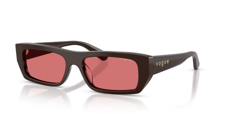 Vogue Eyewear VO5657SU in Full Brown / Red (324275) - Front View