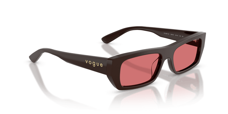 Vogue Eyewear VO5657SU in Full Brown / Red (324275) - Front View