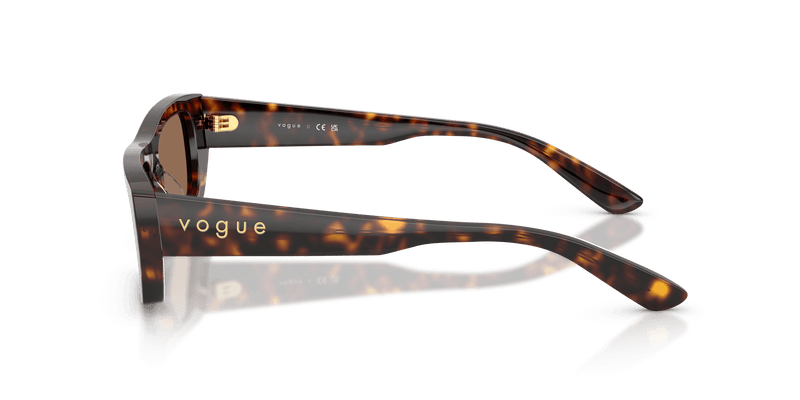 Vogue Eyewear VO5657SU in Dark Havana / Dark Brown (W65673) - Alternate View