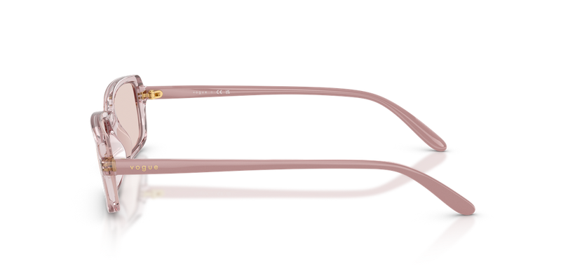 Vogue Eyewear VO5666S in Transparent Pink - Back View