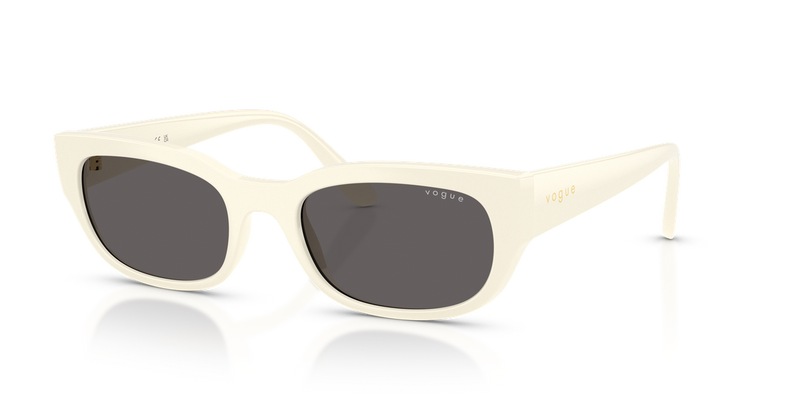 Vogue Eyewear VO5669S in Full Ivory / Black Smoke (316787) - Alternate View