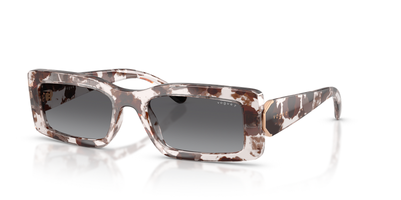 Vogue Eyewear VO5674S in Grey Havana / Gradient Grey Polarized (3218T3) - Alternate View