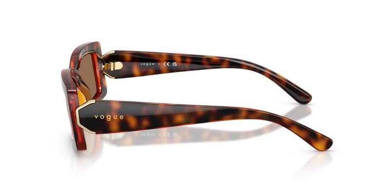 Vogue Eyewear VO5674S in Dark Havana / Dark Brown (W65673) - Alternate View