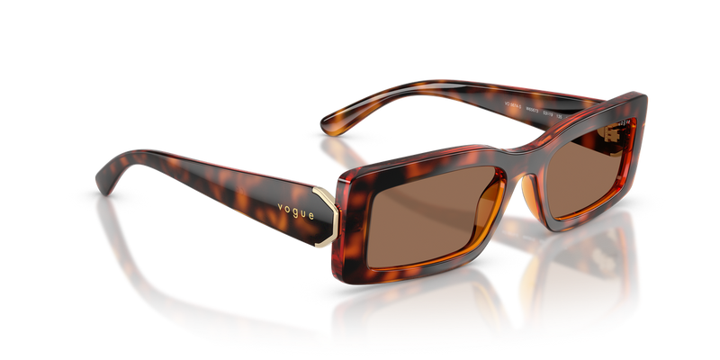 Vogue Eyewear VO5674S in Dark Havana / Dark Brown (W65673) - Alternate View