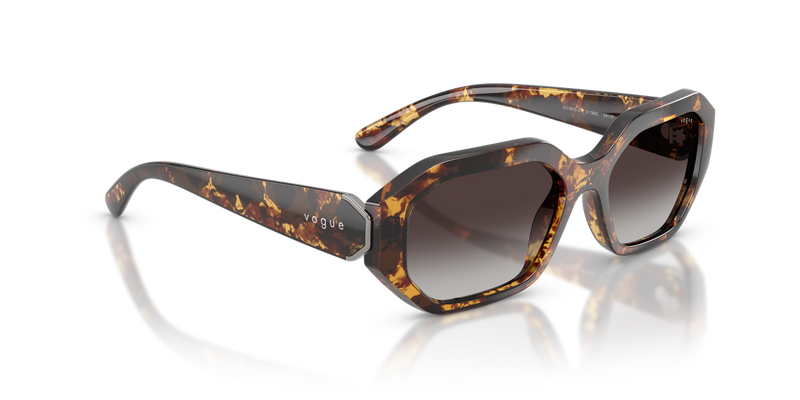 Vogue Eyewear VO5675S in Honey Havana / Grey Gradient (31798G) - Alternate View