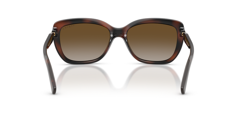 Vogue Eyewear VO5678SB in Brown Havana / Grey Gradient Brown Polarized (2386T5) - Temple Detail