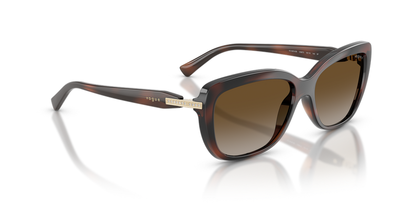 Vogue Eyewear VO5678SB in Brown Havana / Grey Gradient Brown Polarized (2386T5) - Alternate View