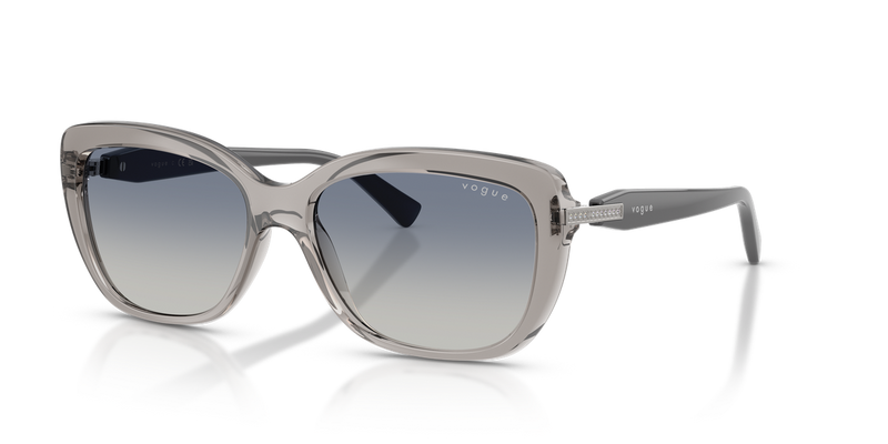Vogue Eyewear VO5678SB in Transparent Grey / Grey Gradient Blue (272614) - Alternate View