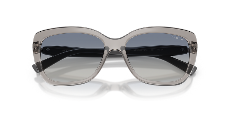 Vogue Eyewear VO5678SB in Transparent Grey / Grey Gradient Blue (272614) - Alternate View