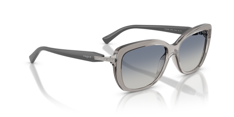 Vogue Eyewear VO5678SB in Transparent Grey / Grey Gradient Blue (272614) - Alternate View