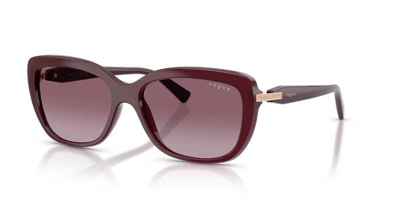 Vogue Eyewear VO5678SB in Transparent Cherry / Gradient Violet (29898H) - Alternate View