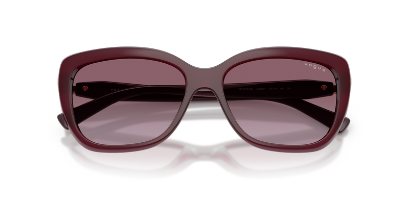 Vogue Eyewear VO5678SB in Transparent Cherry / Gradient Violet (29898H) - Alternate View