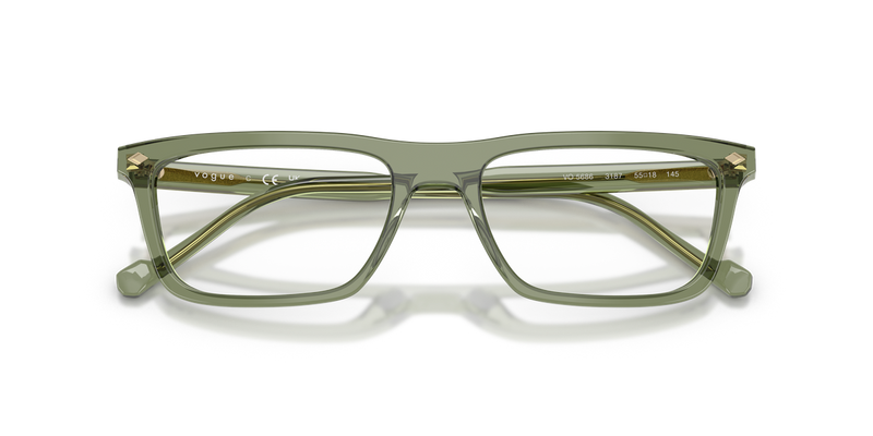 Vogue Eyewear VO5686 in Transparent Green - Alternate View