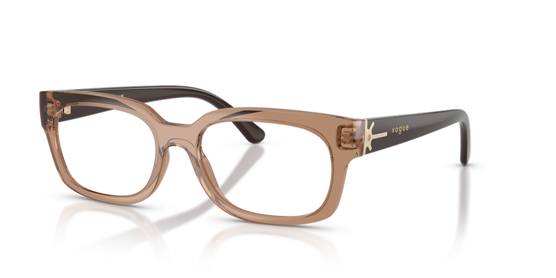 Vogue Eyewear VO5689F in Transparent Brown - Front View