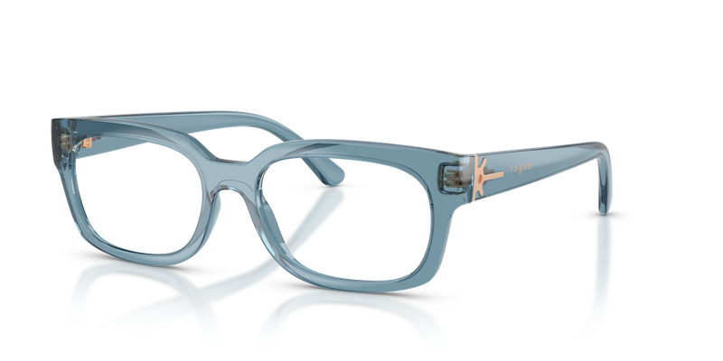 Vogue Eyewear VO5689F in Transparent Azure - Alternate View