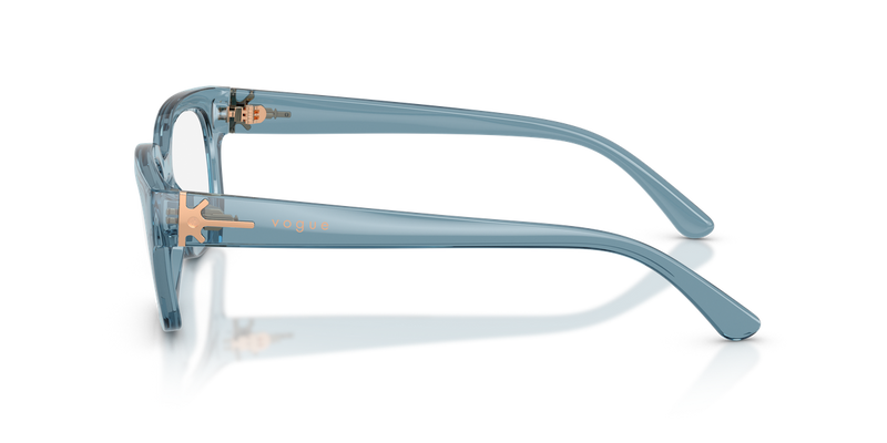 Vogue Eyewear VO5689F in Transparent Azure - Alternate View