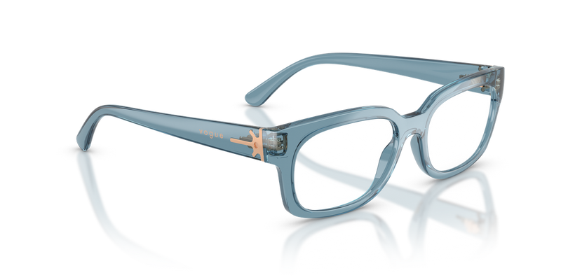 Vogue Eyewear VO5689F in Transparent Azure - Alternate View