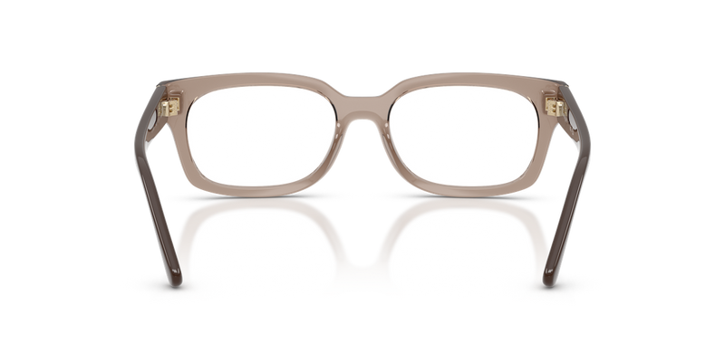 Vogue Eyewear VO5689 in Transparent Brown - Temple Detail