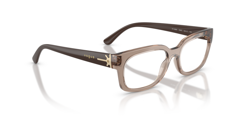 Vogue Eyewear VO5689 in Transparent Brown - Alternate View