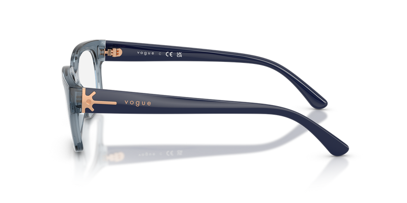 Vogue Eyewear VO5689 in Transparent Azure - Alternate View