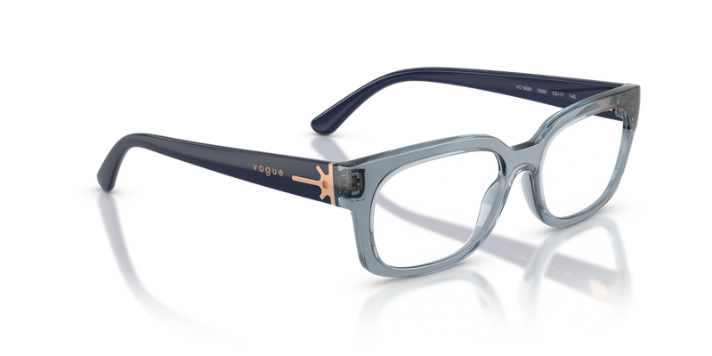 Vogue Eyewear VO5689 in Transparent Azure - Alternate View