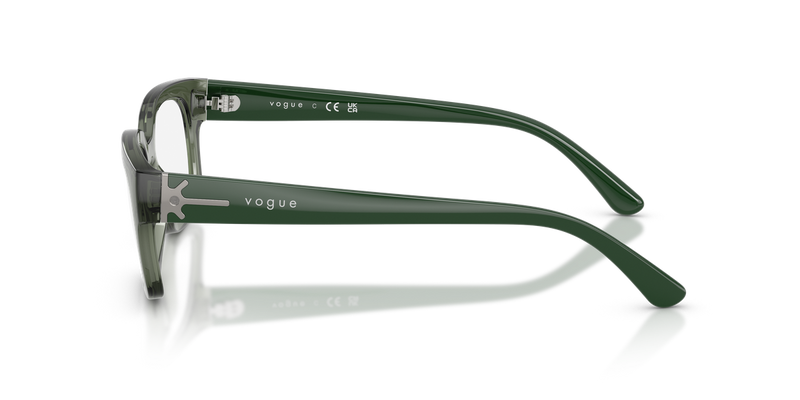 Vogue Eyewear VO5689 in Transparent Mallard Green - Alternate View