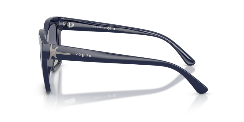 Vogue Eyewear VO5690S in Full Dark Blue - Back View