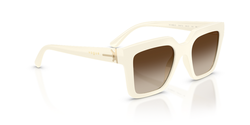 Vogue Eyewear VO5690S in Full Ivory - Alternate View