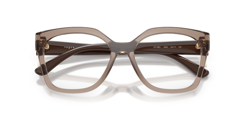 Vogue Eyewear VO5691 in Transparent Brown - Side View