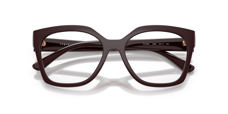 Vogue Eyewear VO5691 in Full Bordeaux - Alternate View