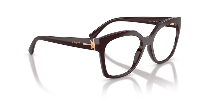 Vogue Eyewear VO5691 in Full Bordeaux - Alternate View