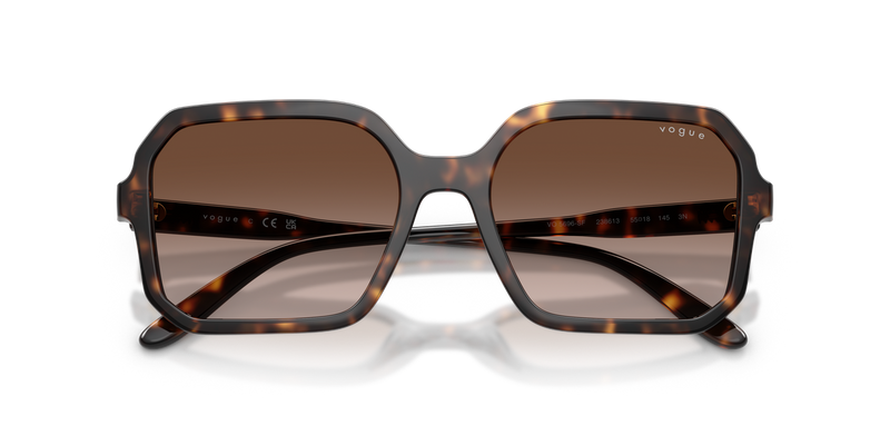 Vogue Eyewear VO5696SF in Brown Havana - Side View