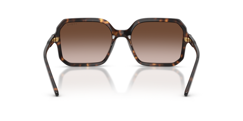 Vogue Eyewear VO5696SF in Brown Havana - Temple Detail