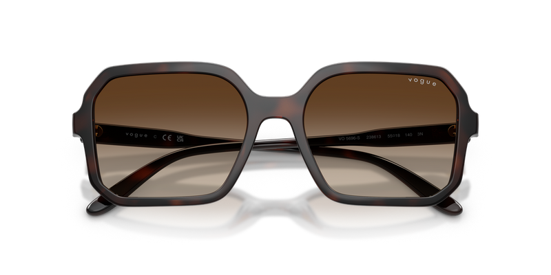 Vogue Eyewear VO5696S in Brown Havana - Side View