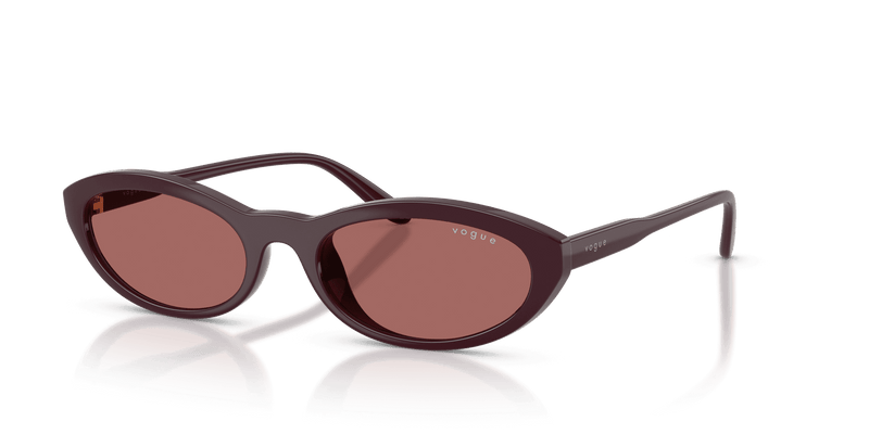 Vogue Eyewear VO5697SU in Full Bordeaux / Dark Violet (328469) - Front View