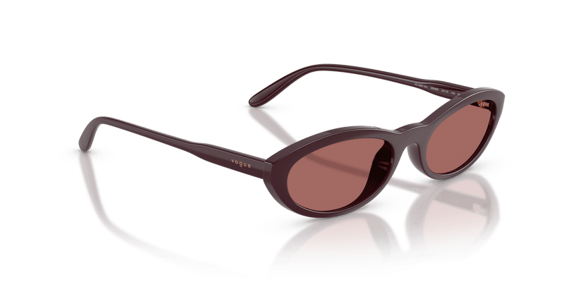 Vogue Eyewear VO5697SU in Full Bordeaux / Dark Violet (328469) - Back View