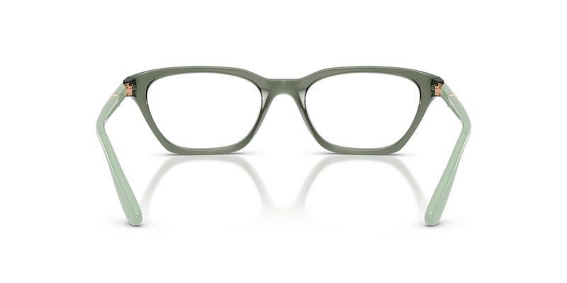Vogue Eyewear VO5698 in Transparent Mallard Green / Demo Lens (3086) - Alternate View