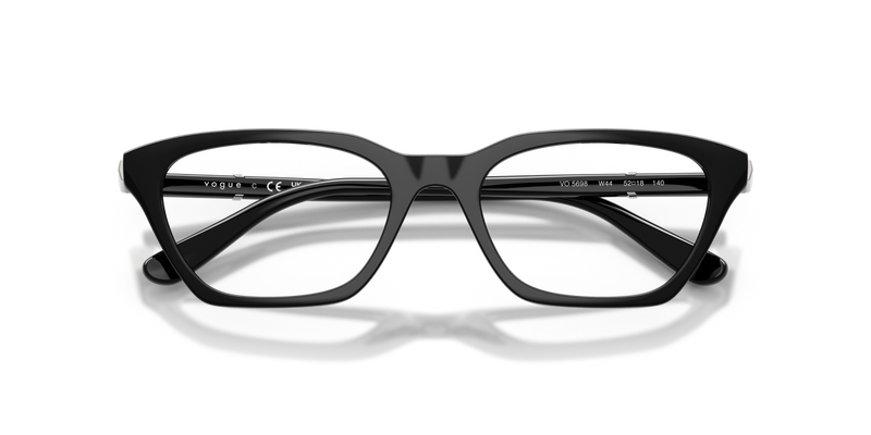 Vogue Eyewear VO5698 in Black / Demo Lens (W44) - Alternate View