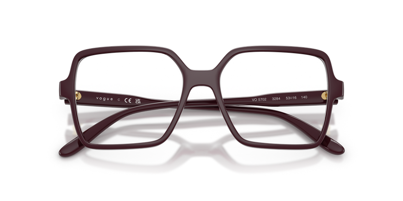 Vogue Eyewear VO5702 in Full Bordeaux / Demo Lens (3284) - Alternate View