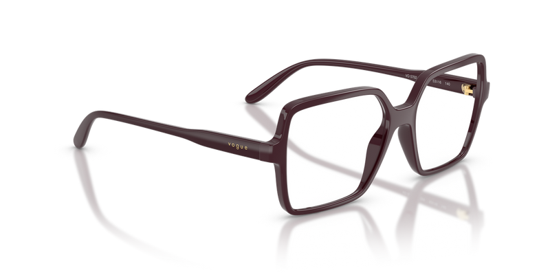 Vogue Eyewear VO5702 in Full Bordeaux / Demo Lens (3284) - Alternate View