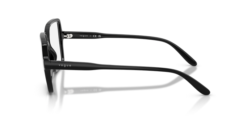 Vogue Eyewear VO5702 in Black / Demo Lens (W44) - Alternate View