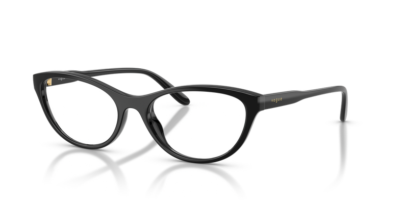 Vogue Eyewear VO5703U in Black / Demo Lens (W44) - Alternate View