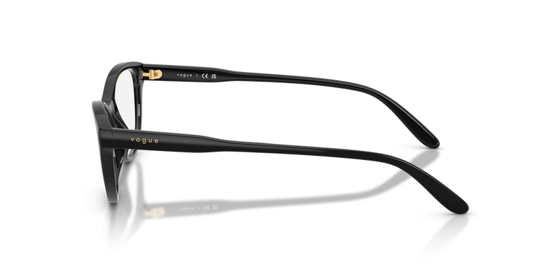 Vogue Eyewear VO5703U in Black / Demo Lens (W44) - Alternate View