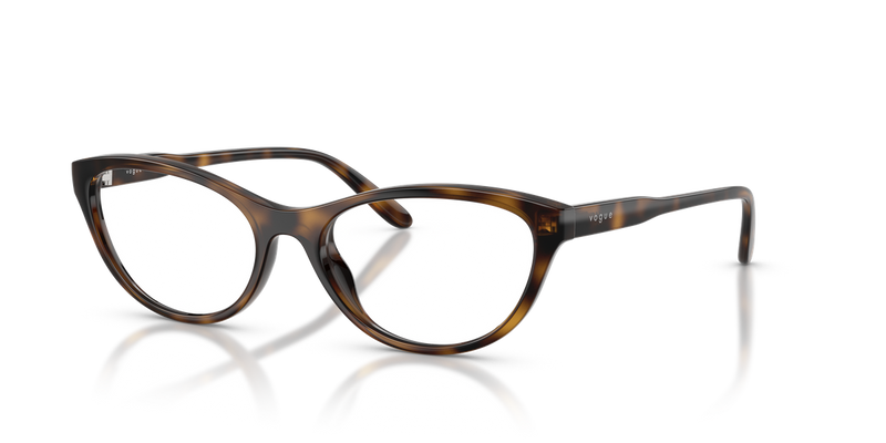 Vogue Eyewear VO5703U in Dark Havana / Demo Lens (W656) - Alternate View